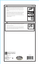 Closet Maid 6622Indoor Furniture 6622 Instruction Sheet