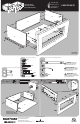 Closet Maid Framed Glass Drawers S16GDW10 Assembly Instructions