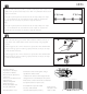 Closet Maid Indoor Furniture 1771 Instruction Sheet