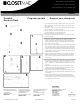Closet Maid Portable Garment Rack 1090-31 Installation Instructions