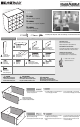 Closet Maid Stackable Storage Organizer SO16 Instruction Sheet