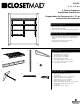 Closet Maid 2894 Installation Instructions