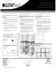 Closet Maid 6-Cube Storage System Installation Instructions