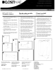Closet Maid Portable Closet 1095-31 Installation Instructions