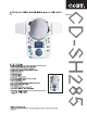 Coby CD-HS285 Specification Sheet