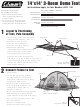 Coleman 14'x14' Instructions