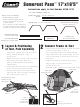 Coleman Somerset Pass 9230-174C Instructions