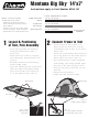 Coleman Tent 9250-147 Instructions