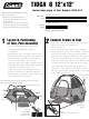 Coleman Tent 9273-012 Instructions
