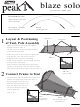 Coleman Tent 9805-130 Assembly Manual