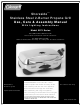 Coleman 9971-A50 Use, Care & Assembly Manual