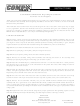 COMP Cams COMP4-102 Instructions
