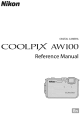 Nikon COOLPIX AW100 Reference Manual