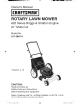 Craftsman 917 388111 Owner's Manual