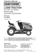 Craftsman 917.28922 Operator's Manual
