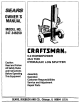 Craftsman 247.34625 Owner's Manual