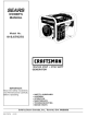 Craftsman 919.67937 Owner's Manual