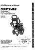 Craftsman 580.76201 Owner's Manual