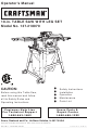 Craftsman 137.21807 Operator's Manual
