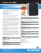 Crestron 4 Channel Dimmer Module CLX-1DIM4 Specification Sheet