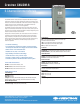 Crestron 6 Channel Dimmer Module CNLDM-6 Specification Sheet