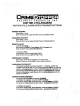 CrimeStopper Motorcycle Alarm CG-1100 Operation Instructions