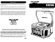 Crosley Crosley Songwriter CD Burner CR248 Instruction Manual