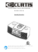 Curtis CR1336 Operating Instructions Manual