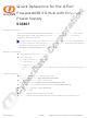 CyberData 10807 Quick Reference Manual