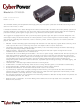 CyberPower 649532004850 Specification Sheet