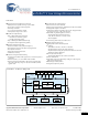 Cypress Semiconductor enCoRe CY7C604XX Specification Sheet