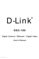 D-Link DSC-100 User Manual