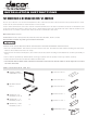 Dacor AOCTK27 Installation Instructions