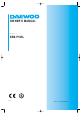 Daewoo DSB-F183L Owner's Manual