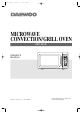 Daewoo KOC-621Q Owner's Manual