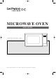 Daewoo KOR-6QDB Operating Instructions & Cook Book