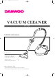 Daewoo RC-350 Owner's Manual