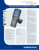 Datalogic Mobile Computer Specification Sheet