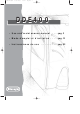 DeLonghi DDE400 Use And Maintenance Manual