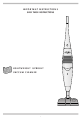 DeLonghi Upright Vacuum Cleaner Important Instructions Manual