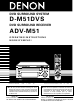 Denon ADV-M51 Operating Instructions Manual