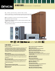 Denon D-M51DVS Specification Sheet