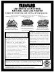 Vanguard GAS LOG HEATER Owner's Operation And Installation Manual