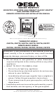 Desa CDCFNR Owner's Operation And Installation Manual