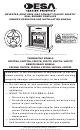 Desa DCFTNA Owner's Operation And Installation Manual