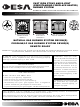 Desa SBVBP Owner's Operation And Installation Manual