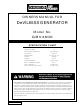 DeVilbiss MGP-4600 Owner's Manual