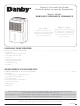 Danby DDR2509EE Owner's Use And Care Manual