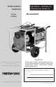 Porter-Cable H1000IS Instruction Manual
