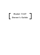 Directed Electronics 732T Owner's Manual